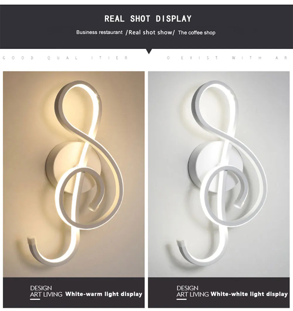 Modern Minimalist Wall Lamps Living Room Bedroom Bedside Luster AC90V-260V LED Indoor black white Lamp Aisle Lighting decoration