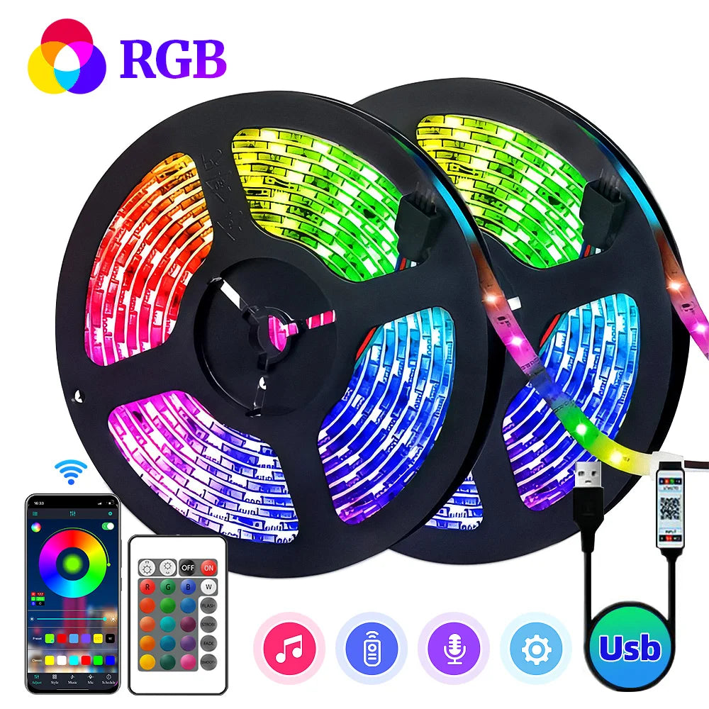 BANDES LED MULTICOLORE POUR LA MAISON