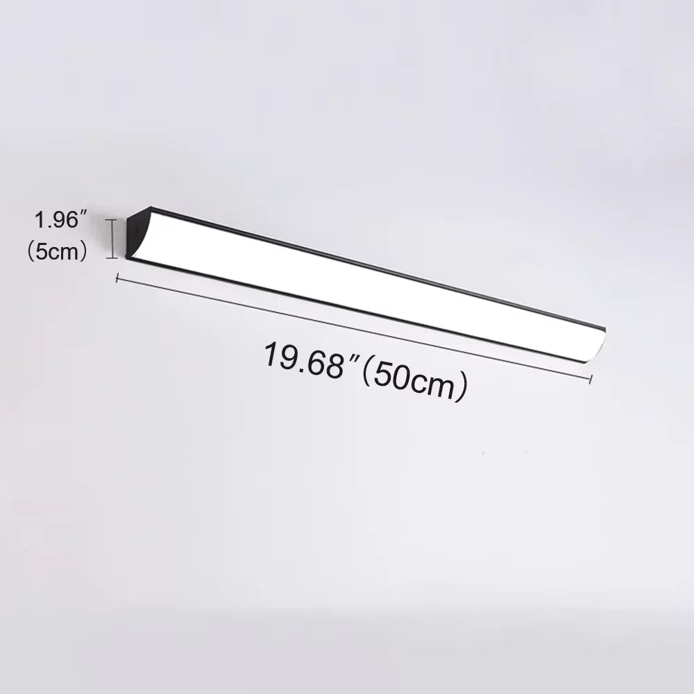 Minimalist Long Strip Outdoor Wall Lamp Exterior Wall Waterproof Modern LED Lighting Garden Villa Balcony Wall Washer Dimmable