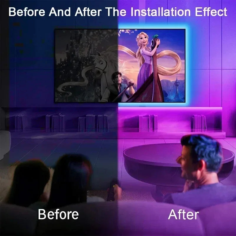 LAMPE LED - BANDES LED MULTICOLORE POUR LA MAISON