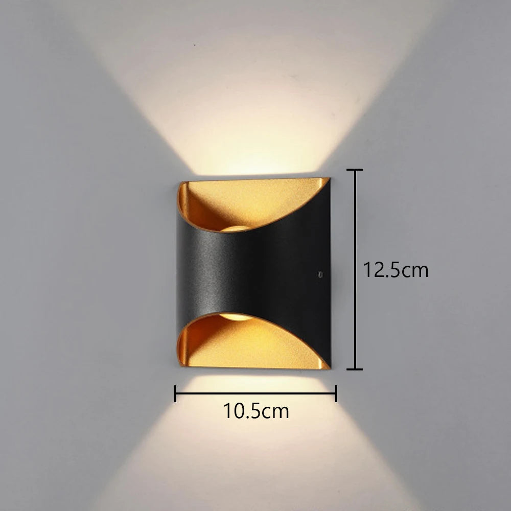 Modern minimalist LED Wall Lamps Nordic style Indoor Wall Lights Bedroom bedside Living Room Wall Sconce Simple indoor Lighting