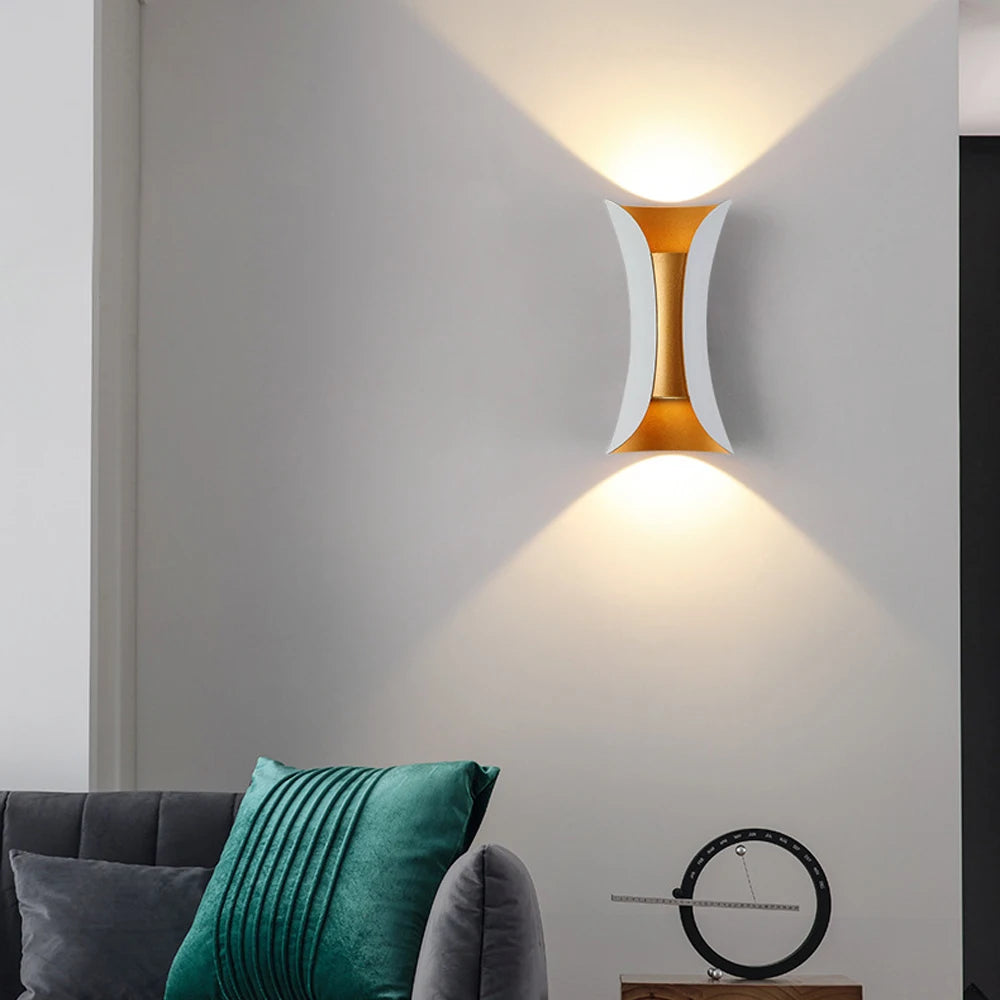 Modern minimalist LED Wall Lamps Nordic style Indoor Wall Lights Bedroom bedside Living Room Wall Sconce Simple indoor Lighting