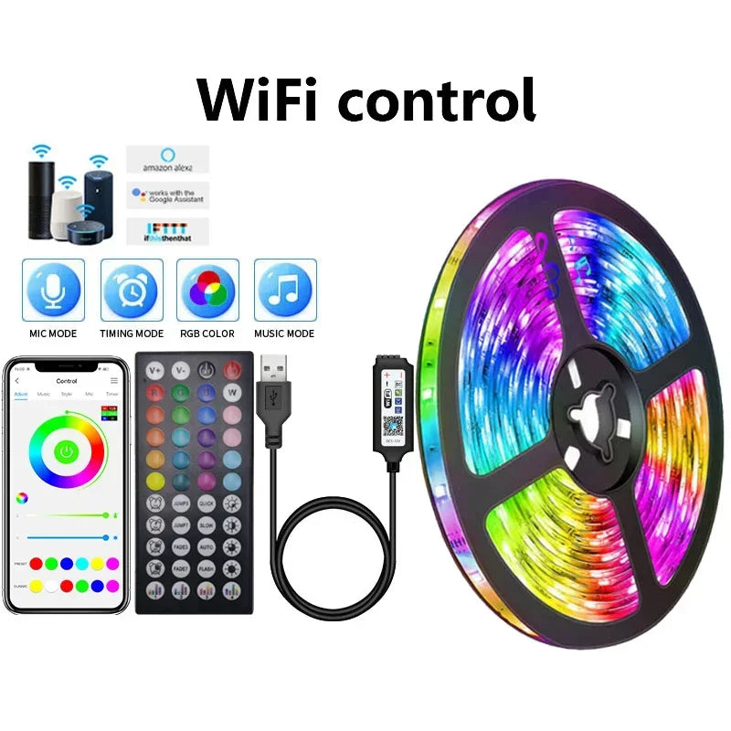 LAMPE LED - BANDES LED MULTICOLORE POUR LA MAISON