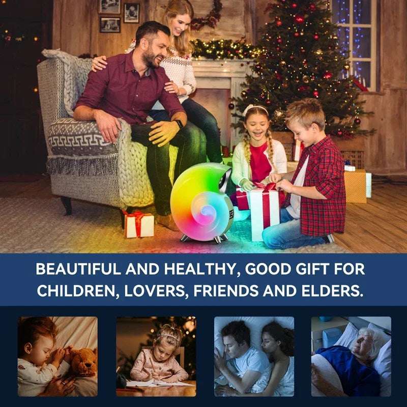 Bluetooth Speaker App Control RGB LED Night Light Lamp Alarm Clock Wireless Loudspeaker Music HiFi Stereo Sound Subwoofer Gift