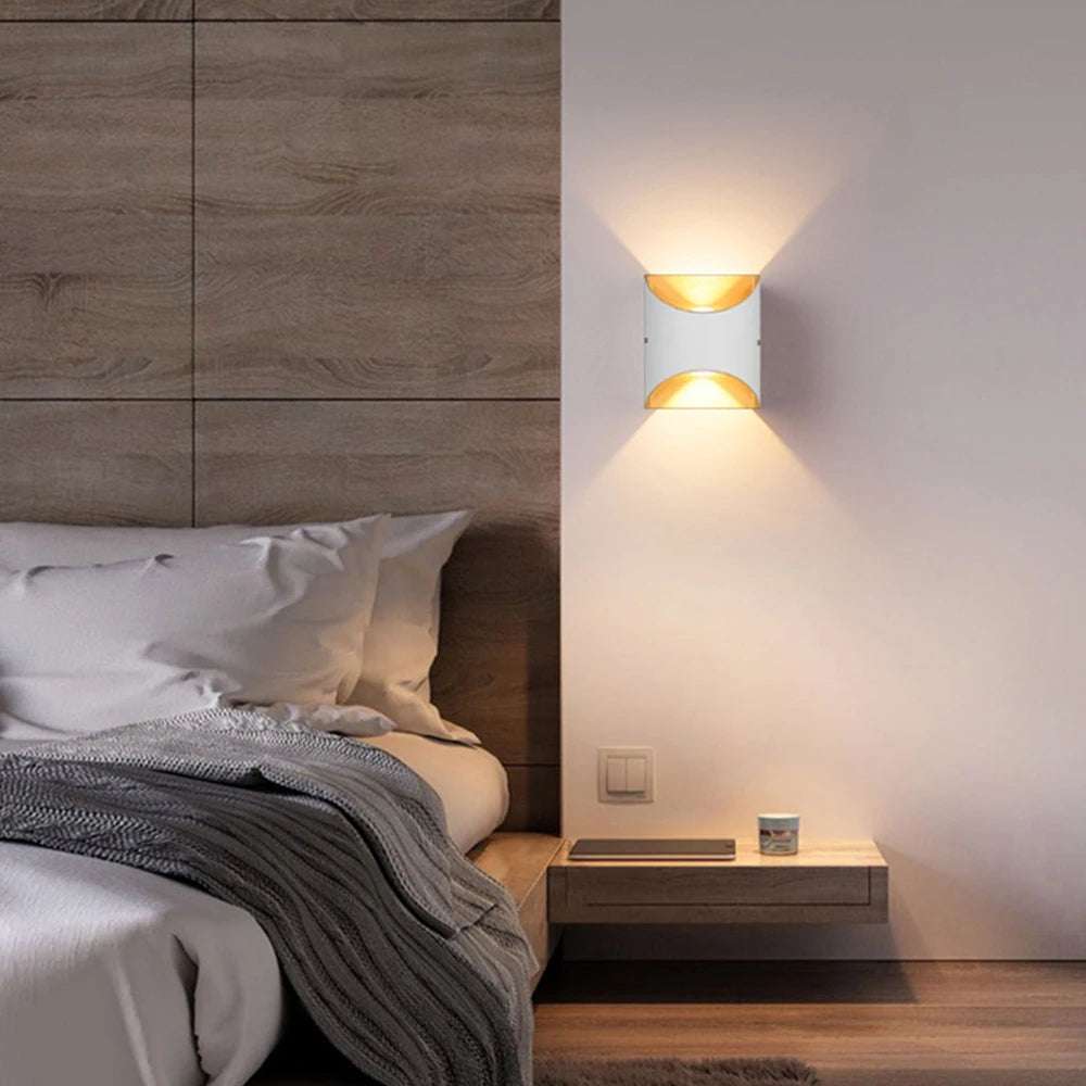 Modern minimalist LED Wall Lamps Nordic style Indoor Wall Lights Bedroom bedside Living Room Wall Sconce Simple indoor Lighting