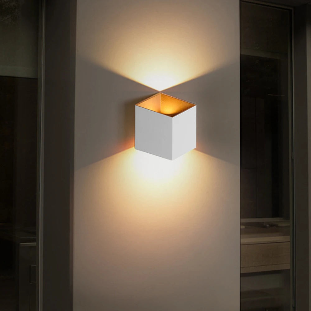 Modern minimalist LED Wall Lamps Nordic style Indoor Wall Lights Bedroom bedside Living Room Wall Sconce Simple indoor Lighting