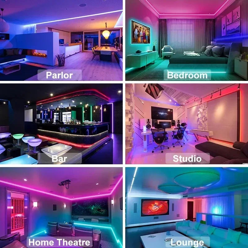 LAMPE LED - BANDES LED MULTICOLORE POUR LA MAISON