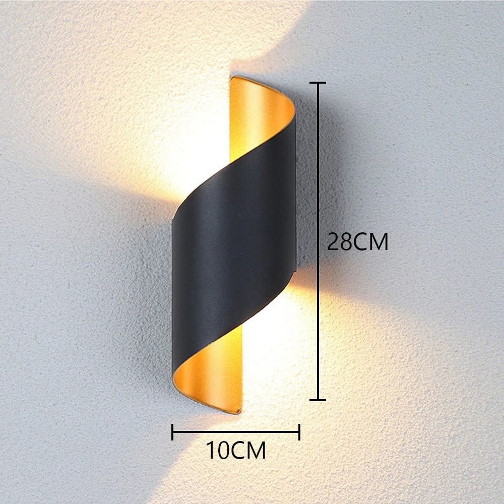 Modern minimalist LED Wall Lamps Nordic style Indoor Wall Lights Bedroom bedside Living Room Wall Sconce Simple indoor Lighting