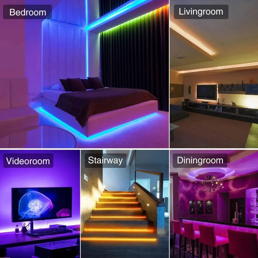20 m RGB 5050 LED TV backplane Decorative light with LED TV backlight LED lights for TV backplane living room decorative light