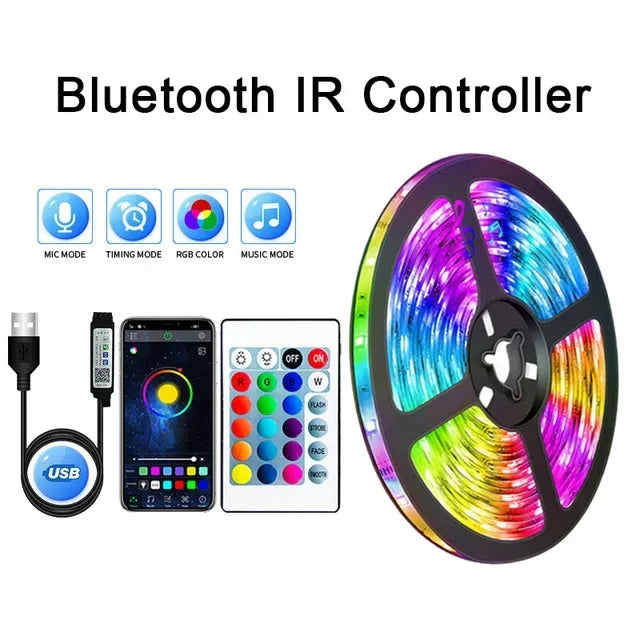 LAMPE LED - BANDES LED MULTICOLORE POUR LA MAISON