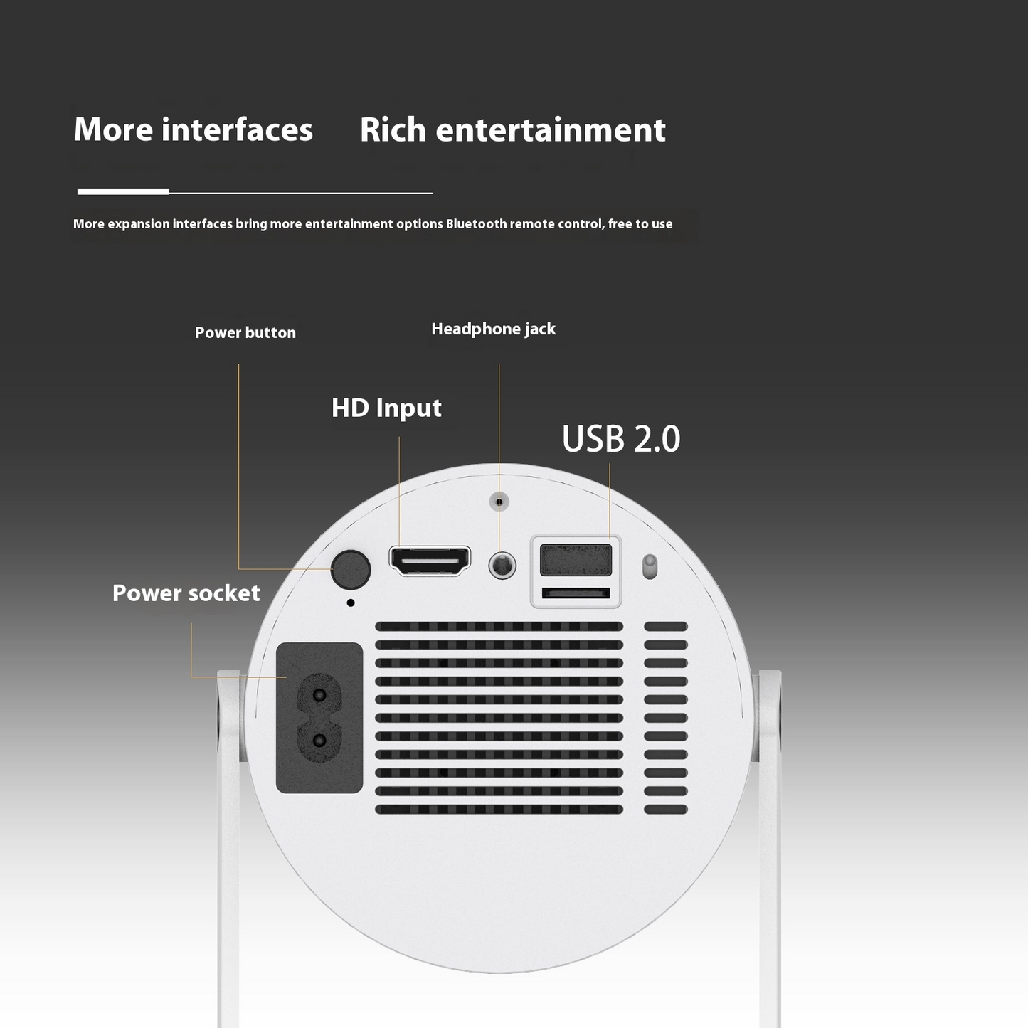 Projecteur Mini LED Portable Ultime