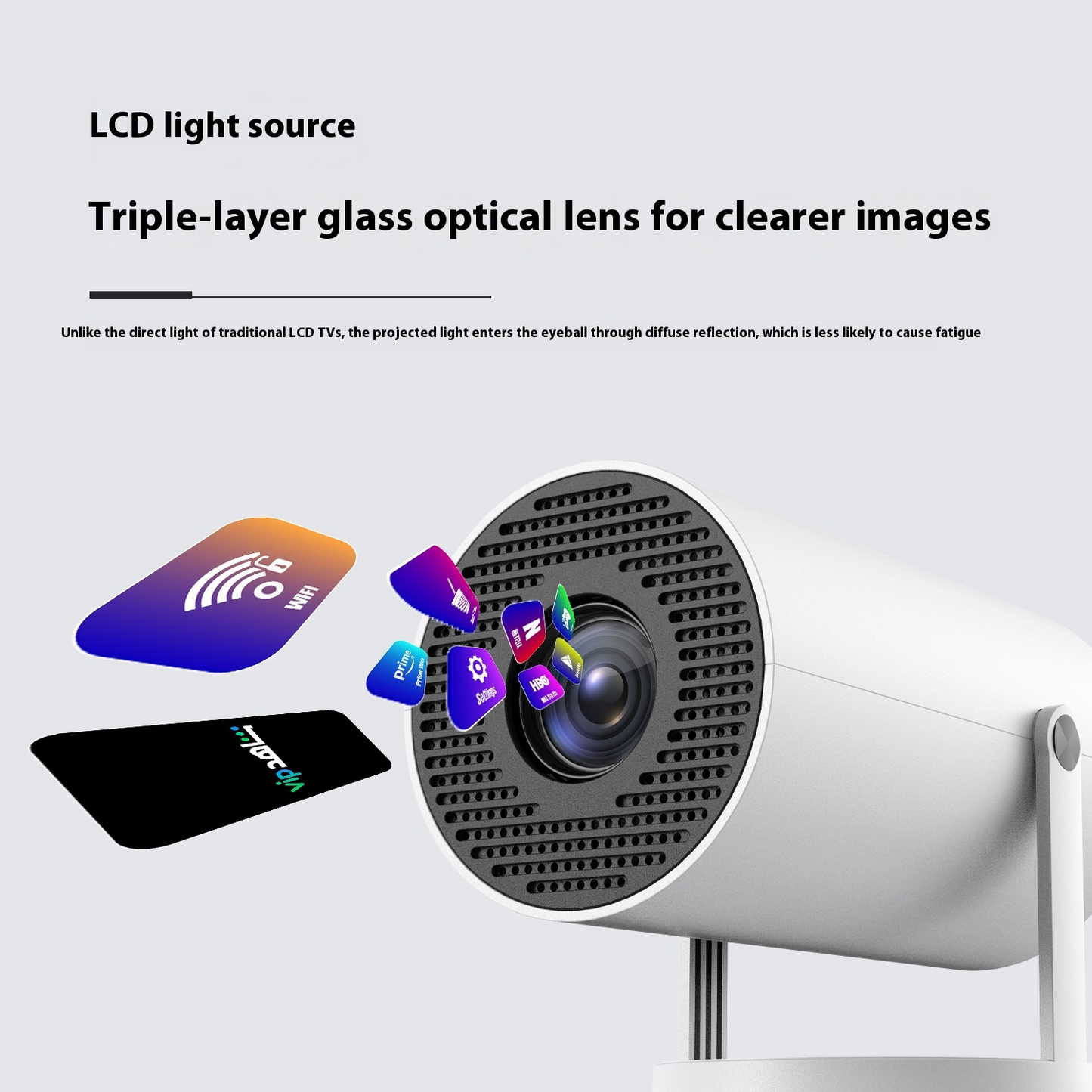 Projecteur Mini LED Portable Ultime