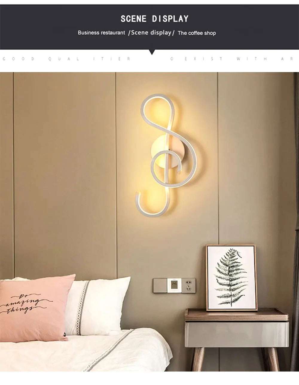 Modern Minimalist Wall Lamps Living Room Bedroom Bedside Luster AC90V-260V LED Indoor black white Lamp Aisle Lighting decoration