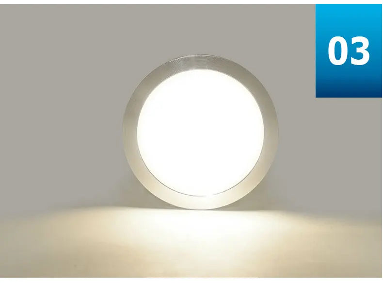 1/3/6pcs LED Cabinet Light 3W 5W DC12V 24V Cupboard Lamp Indoor Lighting for Under Kitchen Cabinet Home Wardrobe Showcase Decor