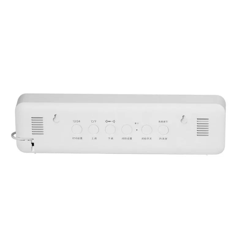 LED Digital Alarm Clock Temperature Date Display Snooze USB Desktop Mirror LED Clocks for Living Room Decoration