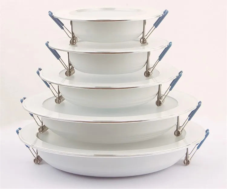 LED Panel Lamp 5w 7w 9w 12w 18w Downlight 220V Thick Aluminum indoor party bar ktv light Lamps Color Recessed LED Spot Lighting