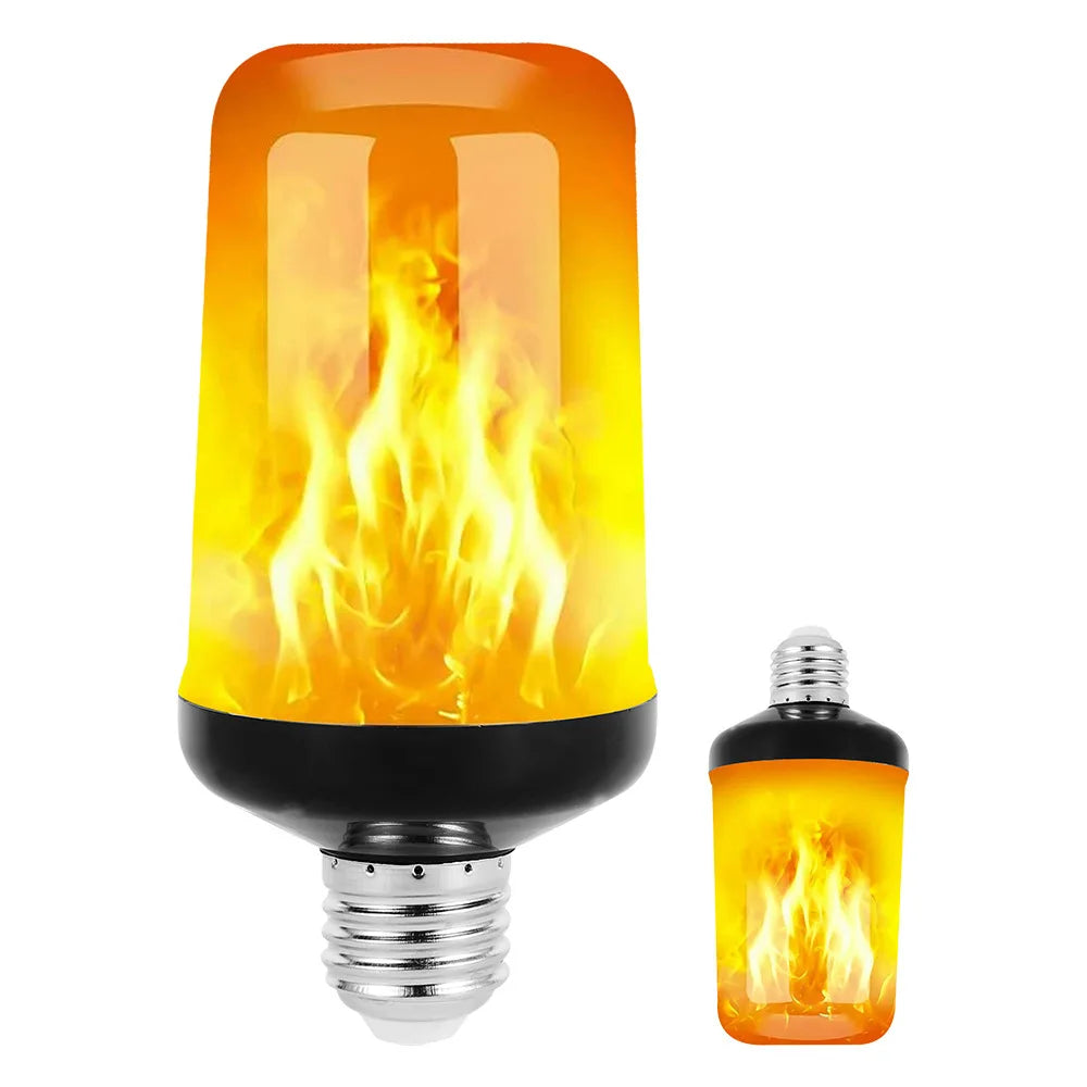B22 E27 LED Flame Light Bulbs 4 Modes Party LED Flame Effect Light Simulation Fire Lights Bulb KTV Festival Garden Decor light