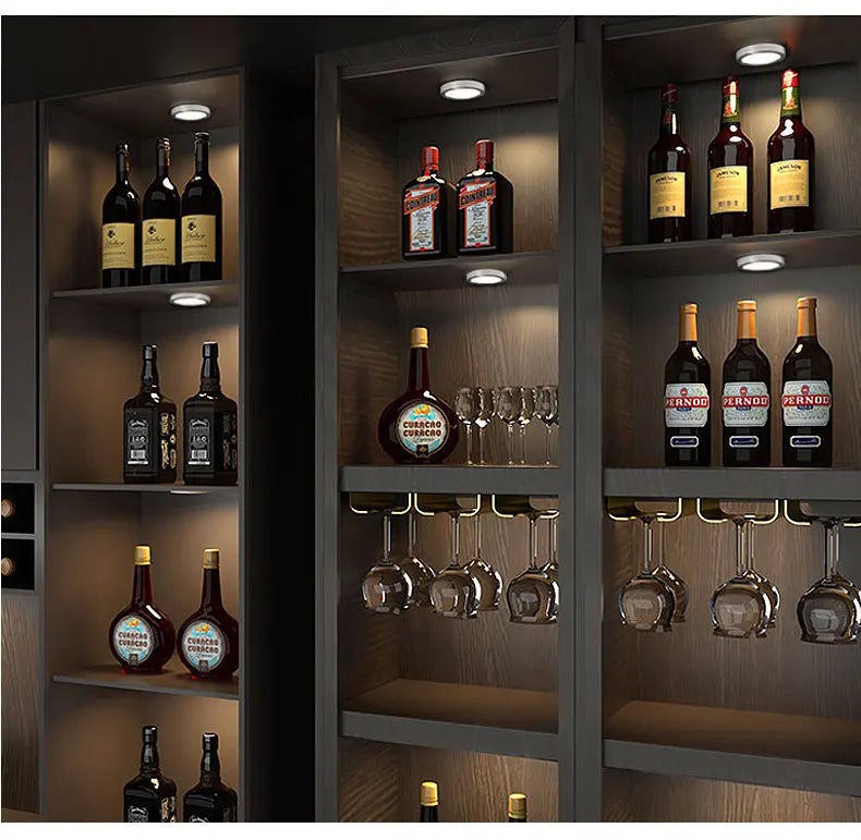 1/3/6pcs LED Cabinet Light 3W 5W DC12V 24V Cupboard Lamp Indoor Lighting for Under Kitchen Cabinet Home Wardrobe Showcase Decor