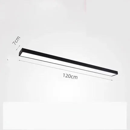 18W 24W 36W 48W Strip Ceiling Led  Lamps Room Lights Lighting Fixture Ultrathin For Living  Kitchen