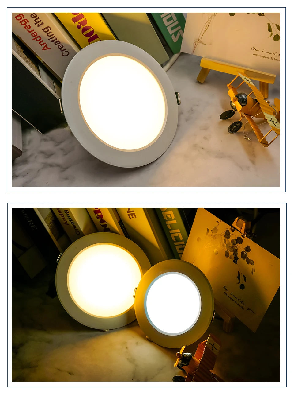 1-10pcs Led Recessed Downlight AC 220V Led Decoration Round Ceiling Lamp 3W 5W 7W 9W 12W 15W LED Spot Light FOR Indoor Lighting