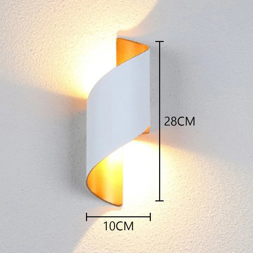 Modern minimalist LED Wall Lamps Nordic style Indoor Wall Lights Bedroom bedside Living Room Wall Sconce Simple indoor Lighting