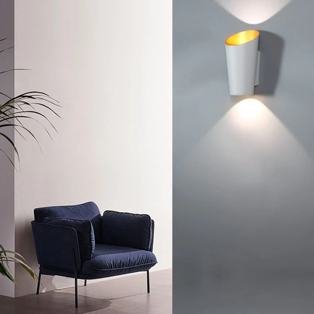 Modern minimalist LED Wall Lamps Nordic style Indoor Wall Lights Bedroom bedside Living Room Wall Sconce Simple indoor Lighting
