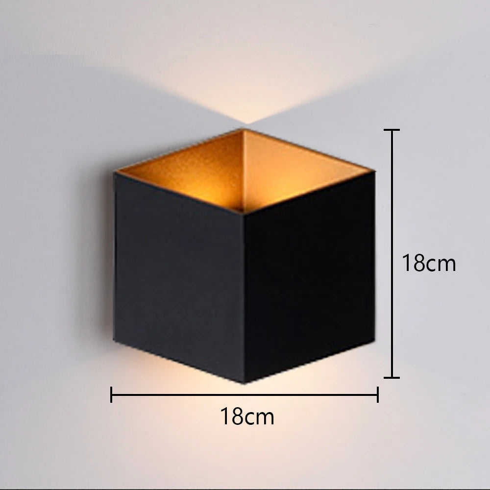 Modern minimalist LED Wall Lamps Nordic style Indoor Wall Lights Bedroom bedside Living Room Wall Sconce Simple indoor Lighting