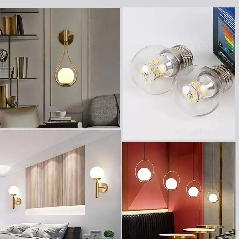 2PCS LED Bulb Lamp E27 AC220V Light Bulb Magic Beans G45 7W 9W 12W High Brightness Lampada Bombilla Spotlight Pendant Table Lamp