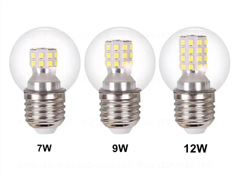 2PCS LED Bulb Lamp E27 AC220V Light Bulb Magic Beans G45 7W 9W 12W High Brightness Lampada Bombilla Spotlight Pendant Table Lamp