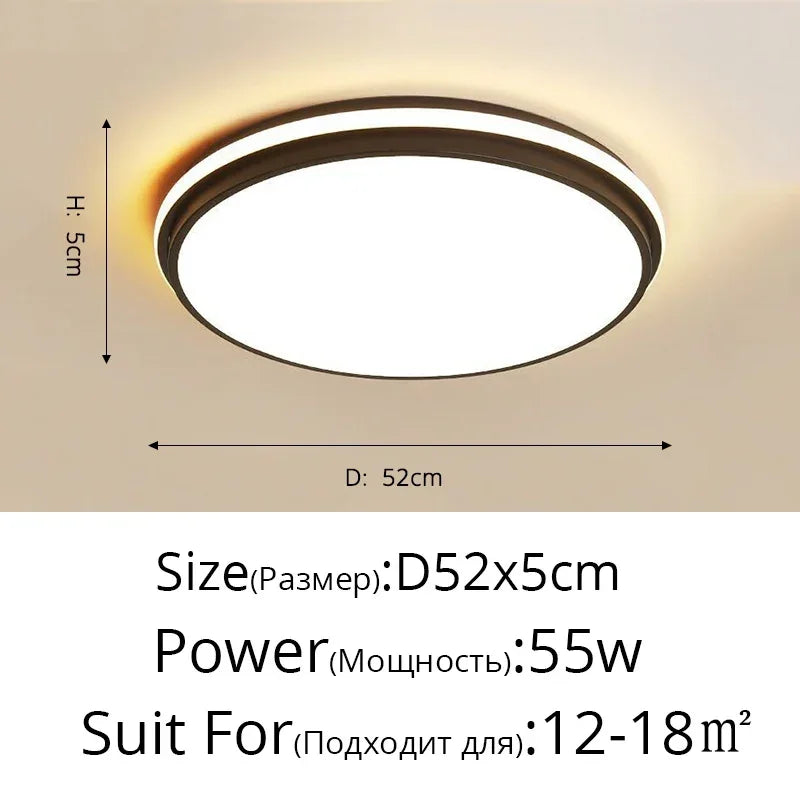 Modern LED Chandelier Indoor Lighting for Living Study Hall Room Bedroom Dining  Lights 110V 220V Fixtures Home Lamp Lustres