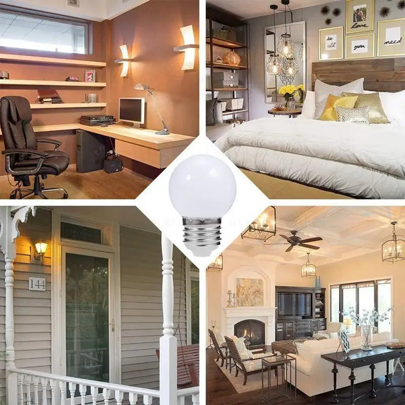 2PCS LED Bulb Lamp E27 AC220V Light Bulb Magic Beans G45 7W 9W 12W High Brightness Lampada Bombilla Spotlight Pendant Table Lamp