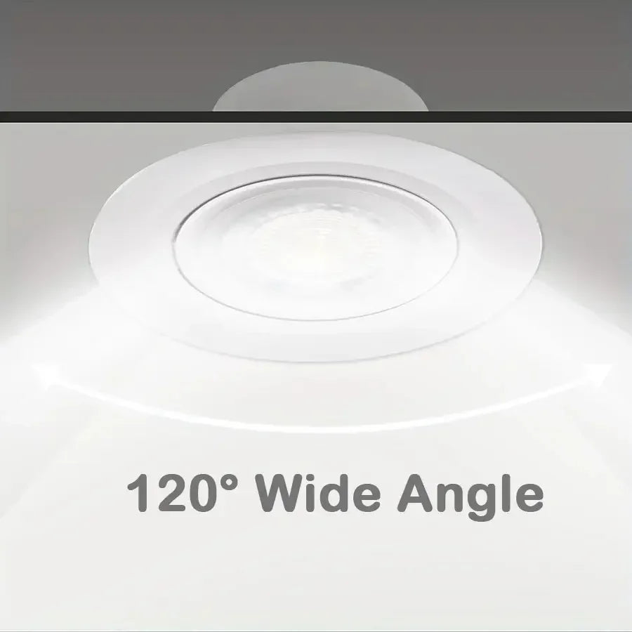 LED Recessed Downlight AC 200-240V 5W Spotlight Indoor Lighting Bedroom Living Room Corridor White Light Round Ceiling Lights