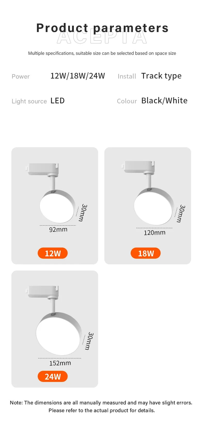 2 Wires Set LED Track Light AC220V-240V 12w 18W 24W Black Aluminum Track Lighting Rail Spot Led For Home Kitchen Clothing Shop