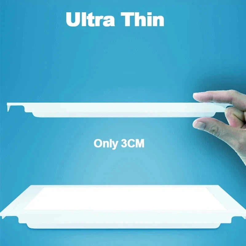 60cm Panel Led Ceiling Lights 70W Ultra-thin Led Panel Lamp for Home Decor Bedroom Indoor Lighting Square Ceiling Lamp Office