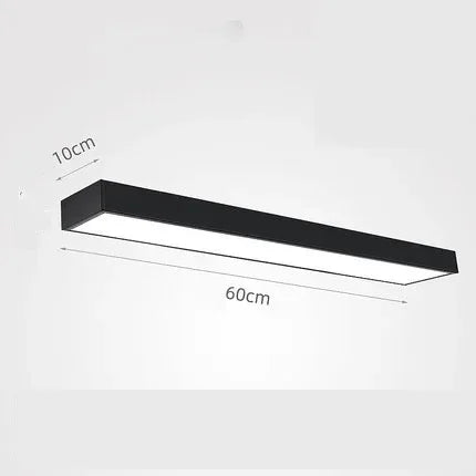 18W 24W 36W 48W Strip Ceiling Led  Lamps Room Lights Lighting Fixture Ultrathin For Living  Kitchen