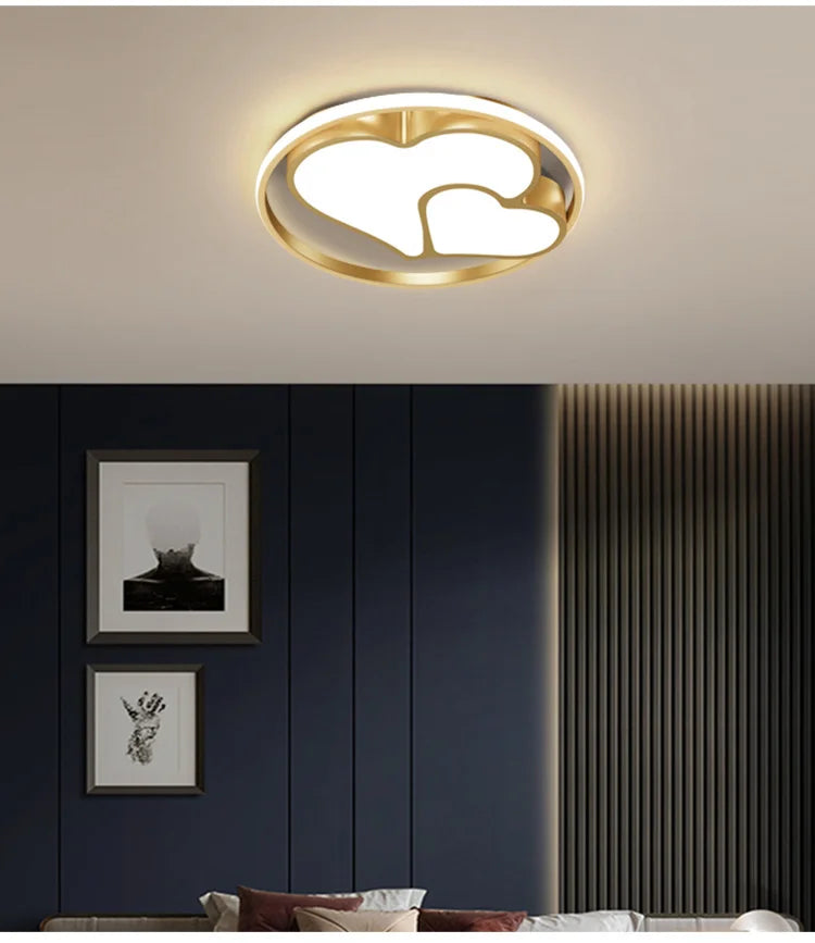 Modern Led Ceiling Lamp Is Suitable For Living Room Dining Room Kitchen Balcony Room Decoration Ceiling Chandelier