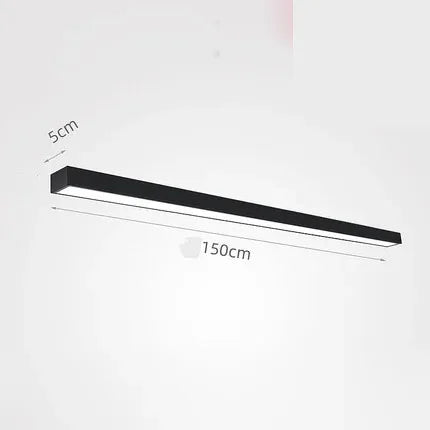 18W 24W 36W 48W Strip Ceiling Led  Lamps Room Lights Lighting Fixture Ultrathin For Living  Kitchen