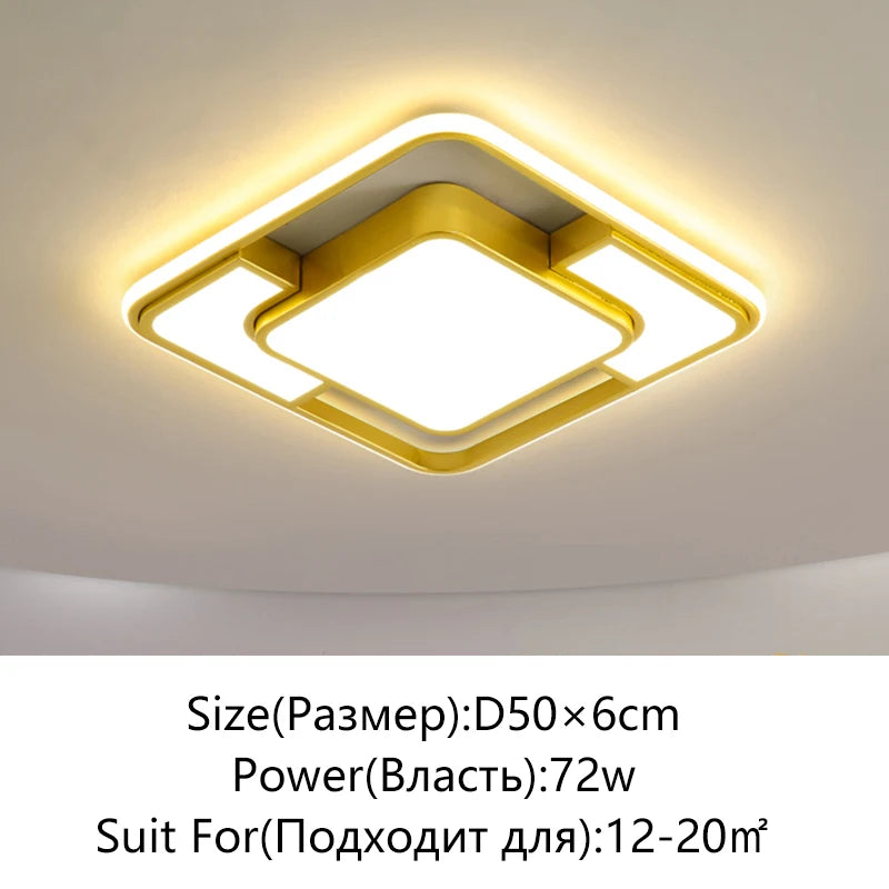 Modern Led Ceiling Lamp Is Suitable For Living Room Dining Room Kitchen Balcony Room Decoration Ceiling Chandelier