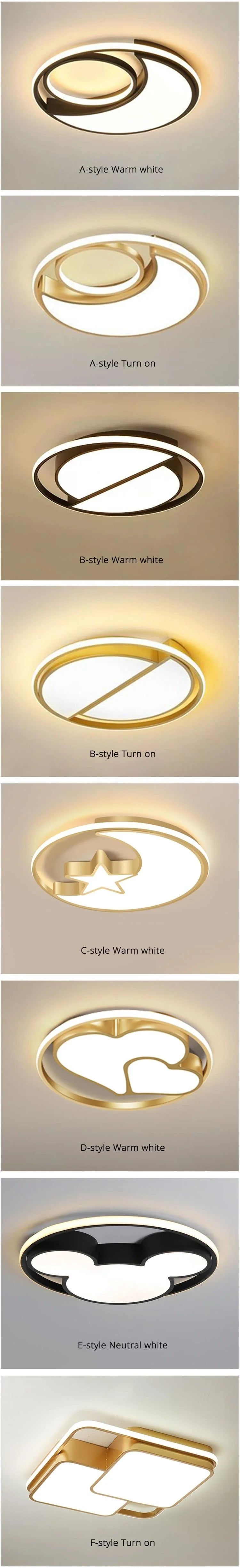 Modern Led Ceiling Lamp Is Suitable For Living Room Dining Room Kitchen Balcony Room Decoration Ceiling Chandelier