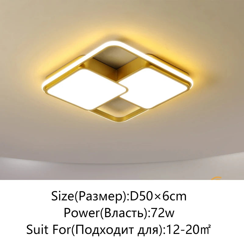Modern Led Ceiling Lamp Is Suitable For Living Room Dining Room Kitchen Balcony Room Decoration Ceiling Chandelier