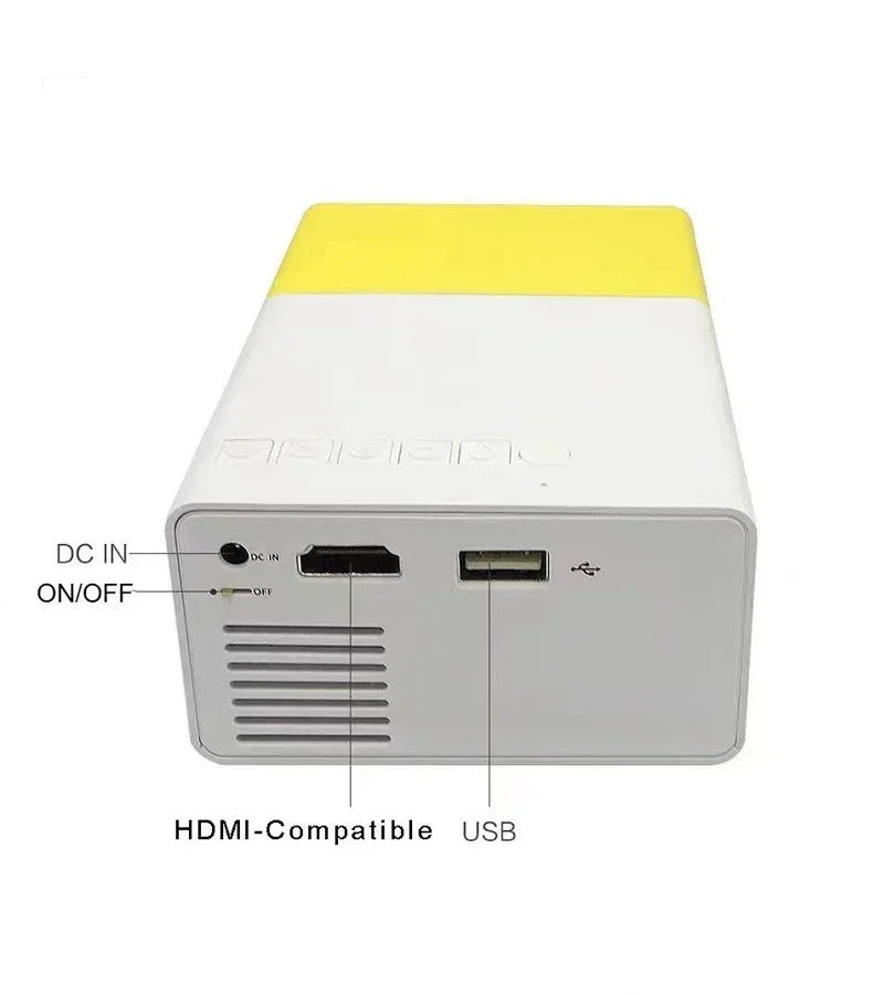 Mini Projecteur Portable YG300 LuxLed