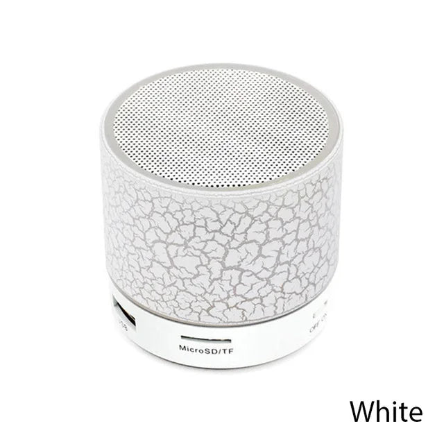 LED Light Crack Wirless Bluetooth Speaker Outdoor Sound Box Small Protable Speaker for All Smartphones MP3 Music Sound Column