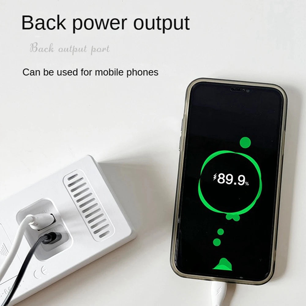 Digital Led Alarm Clock Temperature Date and Week Display Table Clock Night Mode Brightness Adjustable Electronic Alarm Clocks