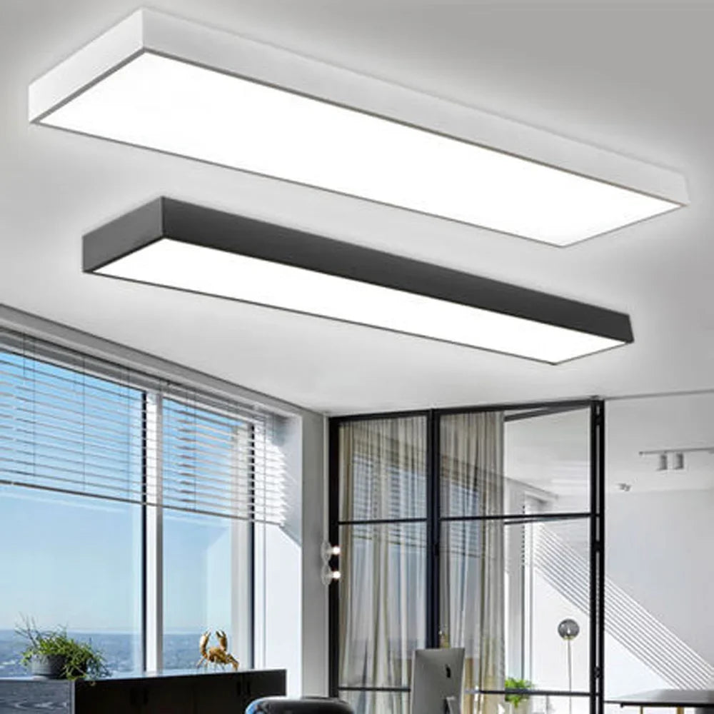 18W 24W 36W 48W Strip Ceiling Led  Lamps Room Lights Lighting Fixture Ultrathin For Living  Kitchen