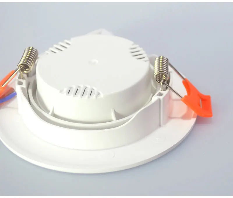 Ultrathin Led Downlight 7W 9W 12W 5W 3W 220V 110V Recessed Ceiling Light Round Square Panel Down Light Spotlight indoor Lighting