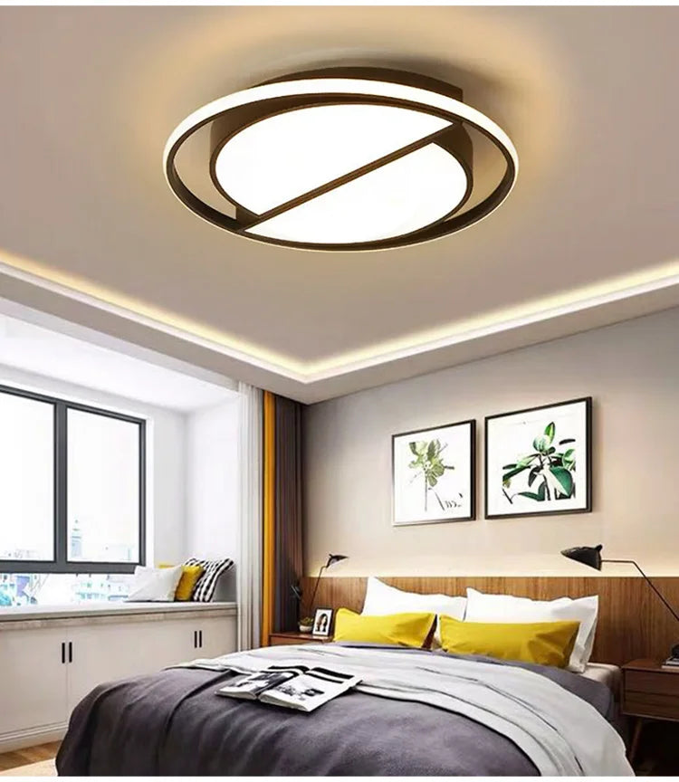 Modern Led Ceiling Lamp Is Suitable For Living Room Dining Room Kitchen Balcony Room Decoration Ceiling Chandelier
