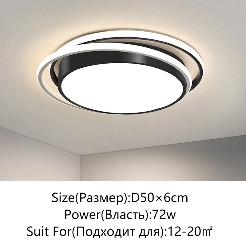 Modern Led Ceiling Lamp Is Suitable For Living Room Dining Room Kitchen Balcony Room Decoration Ceiling Chandelier