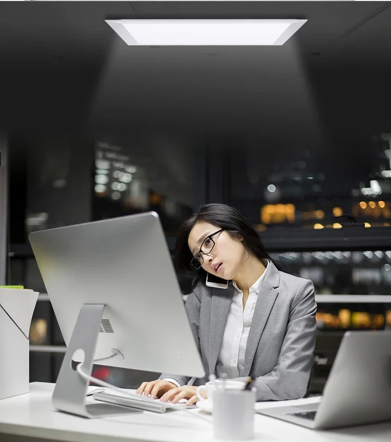 60cm Panel Led Ceiling Lights 70W Ultra-thin Led Panel Lamp for Home Decor Bedroom Indoor Lighting Square Ceiling Lamp Office