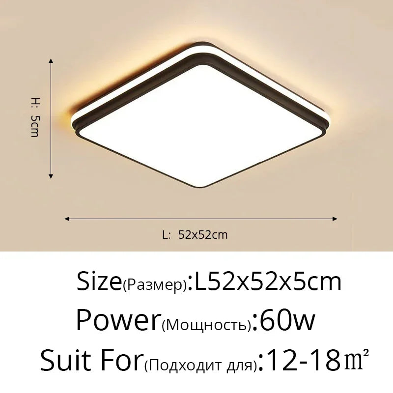 Modern LED Chandelier Indoor Lighting for Living Study Hall Room Bedroom Dining  Lights 110V 220V Fixtures Home Lamp Lustres