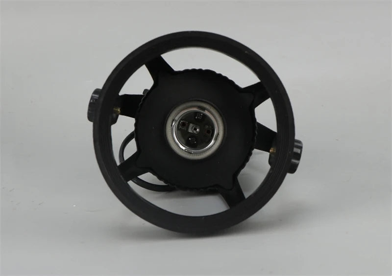 PAR30 LED E27 Track Light Bracket Base 2-Wires Rail Ceiling Lamps Holder Clothing Store Living Room Replaceable Spotlight Socket